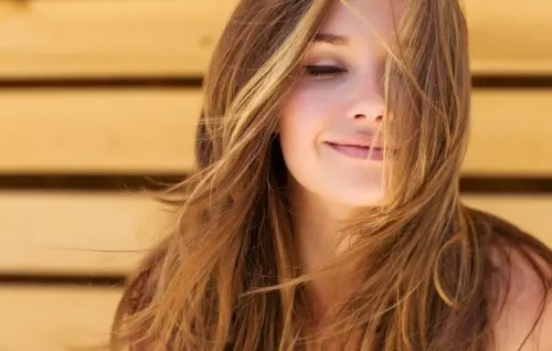 Mujer sonriendo