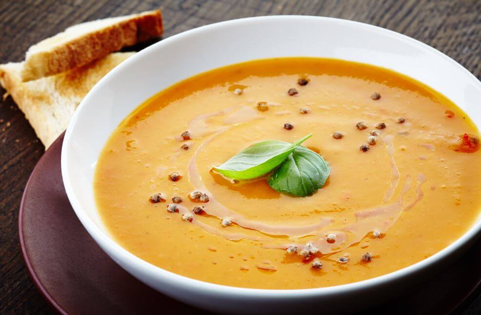 Crema de verduras.