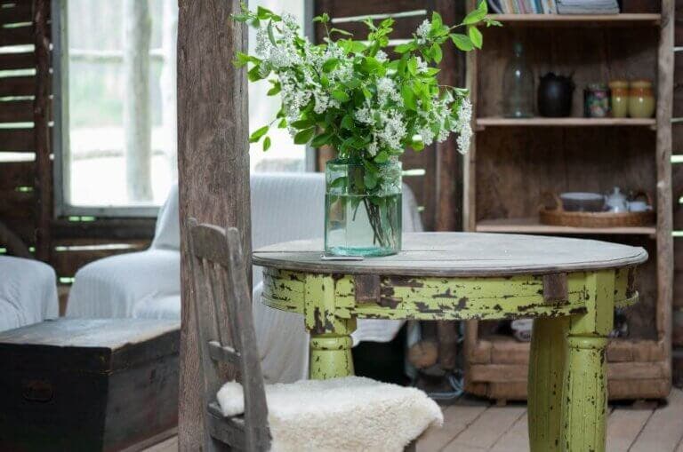 6 técnicas para decorar con pintura country