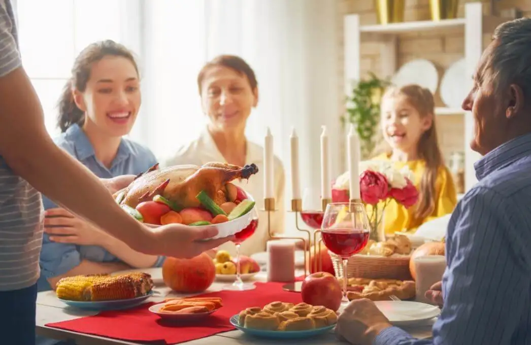 Dîner de Thanksgiving.