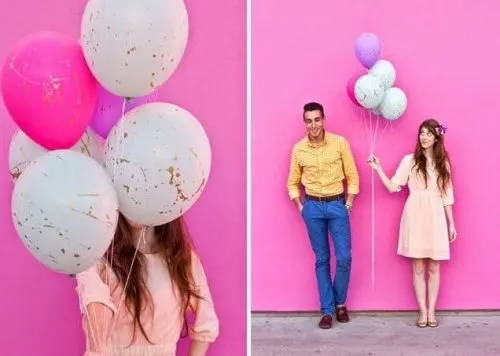 Globos para regalo.