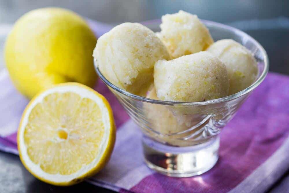 Recetas de helado de limón para sorprender a tus hijos