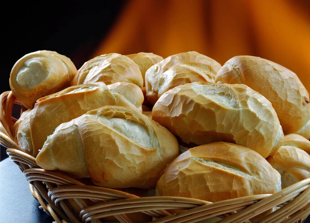 Pan de panadería con levadura fresca.