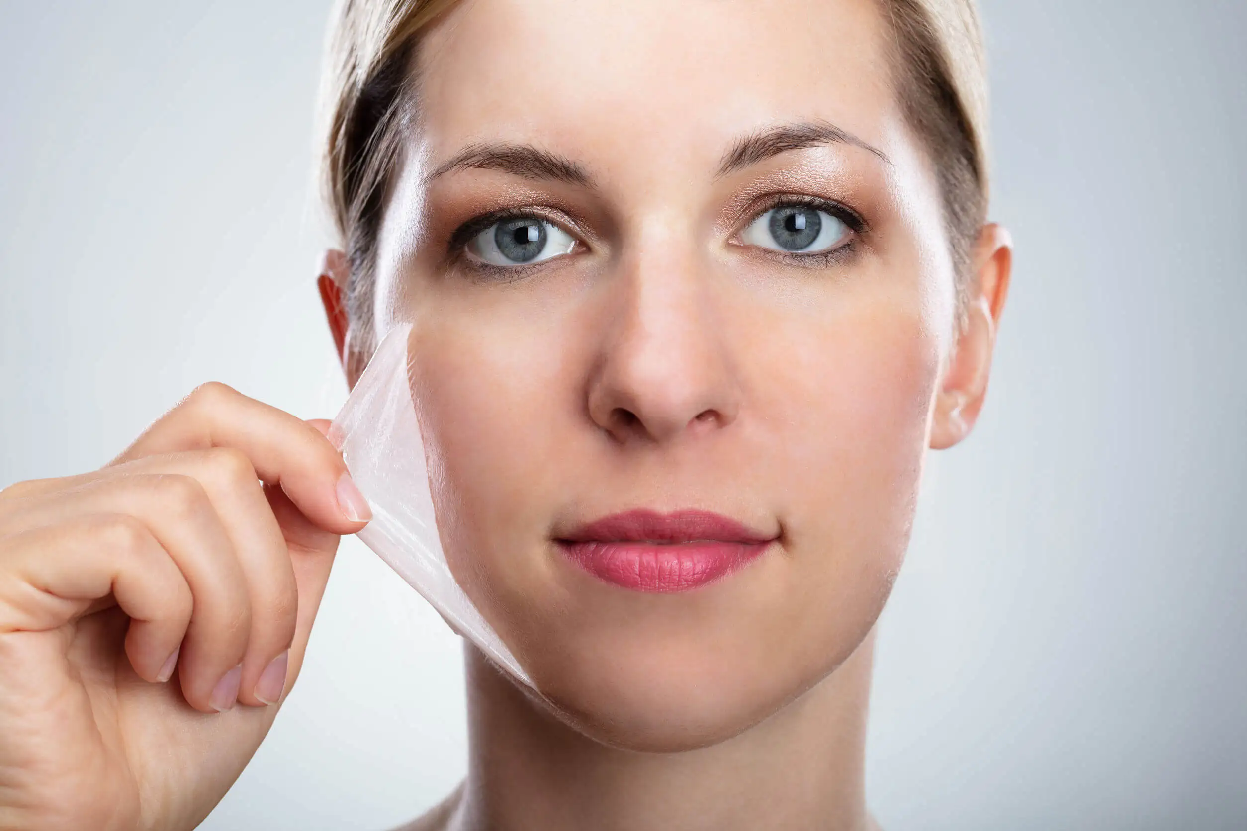 Concepto del peeling.