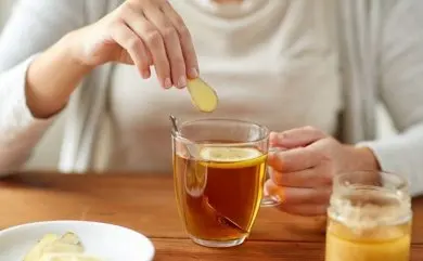 Receta para preparar shot de jengibre
