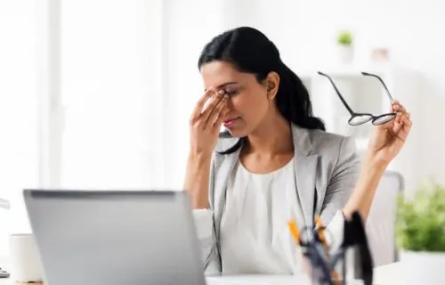 Remedios para los ojos cansados.