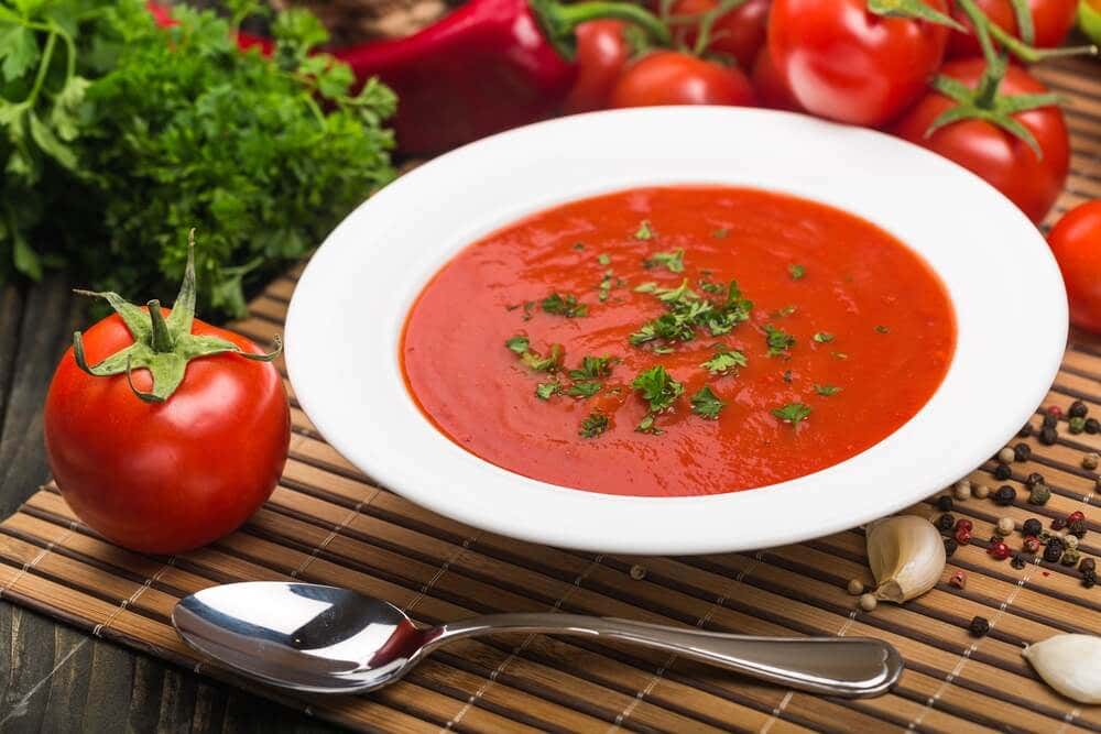 Sopa de tomate para adelgazar