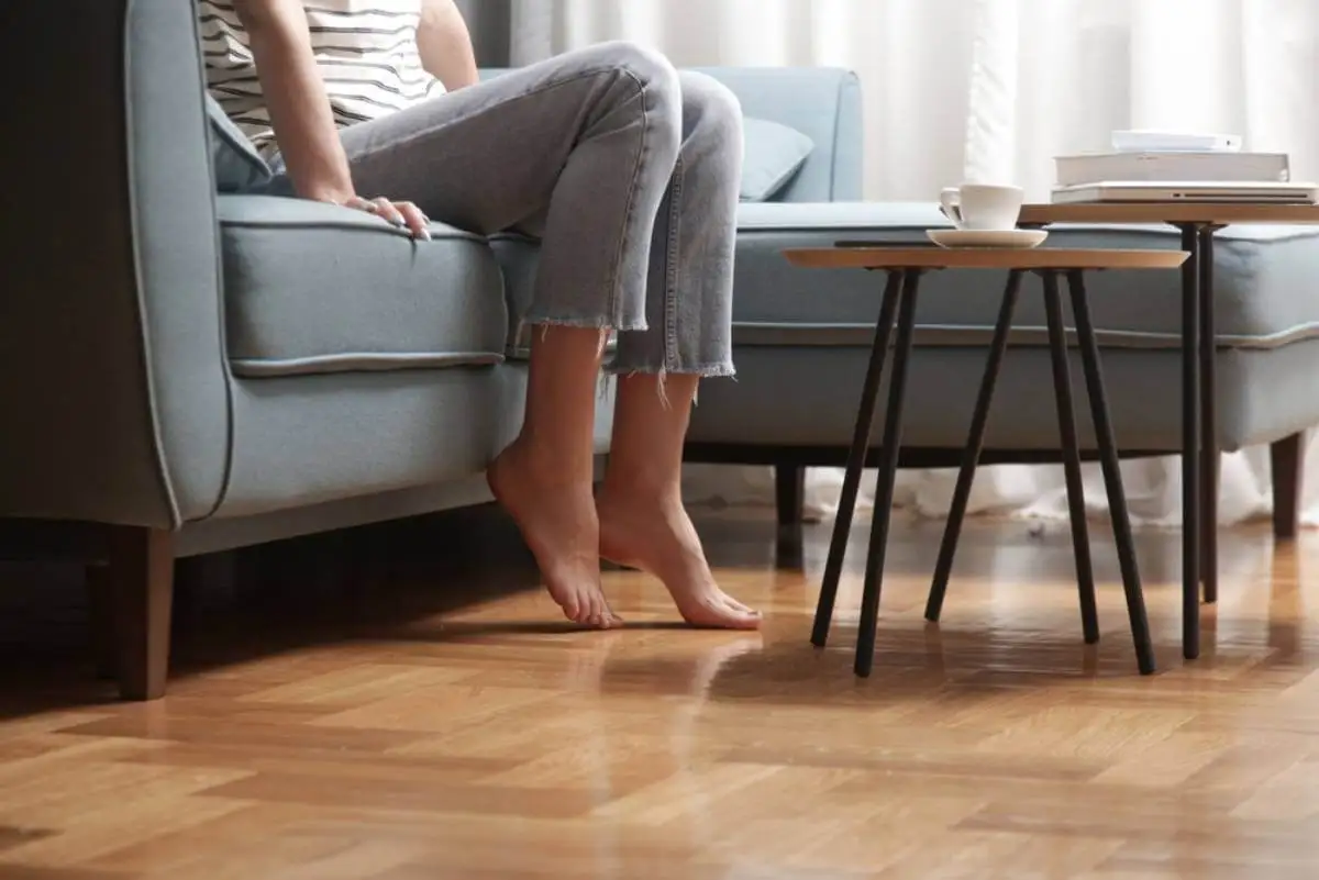 Suelos brillantes de madera