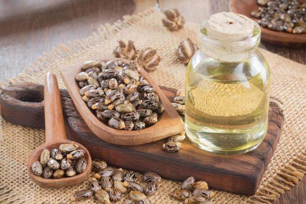 Aceite de oliva y aceite de ricino