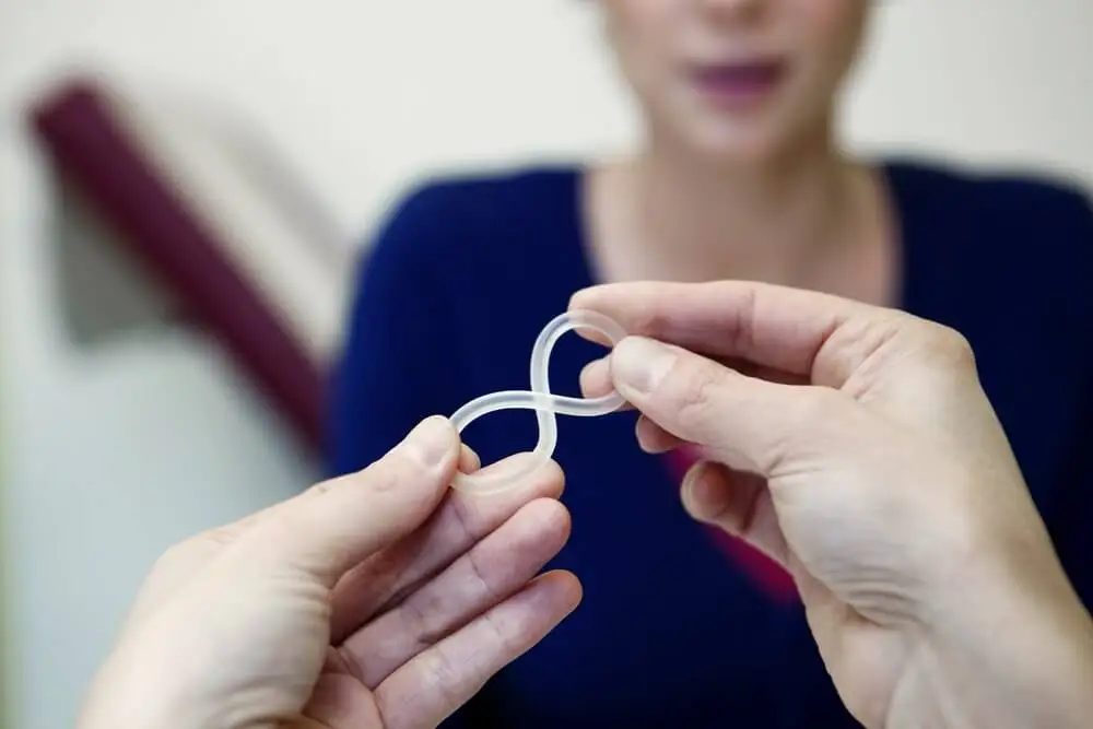 El anillo vaginal.