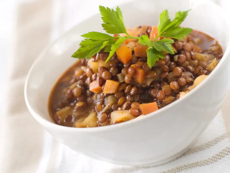 Cómo hacer lentejas al curry con verduras