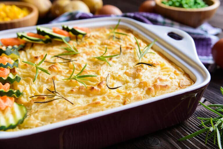 Recetas para preparar budín de verduras