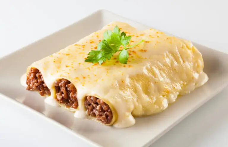 Cómo preparar canelones de pollo