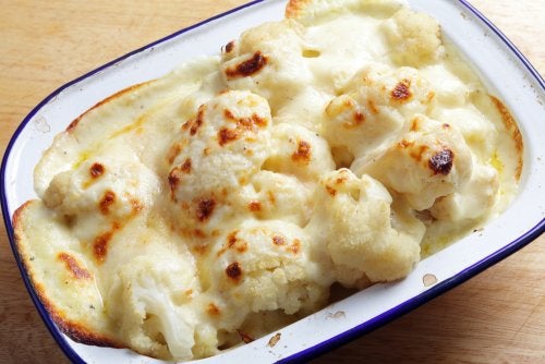 Conoce cómo preparar coliflor con bechamel