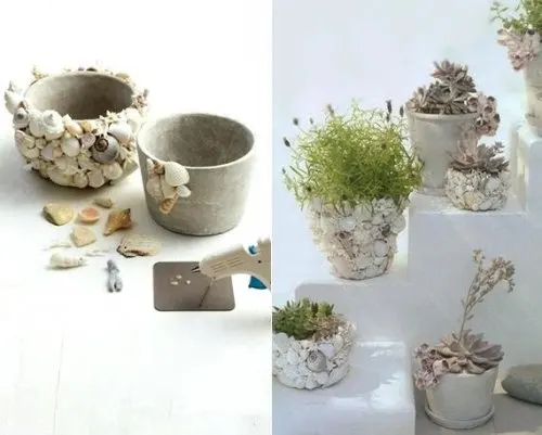 Ideas para crear tus propios jarrones.