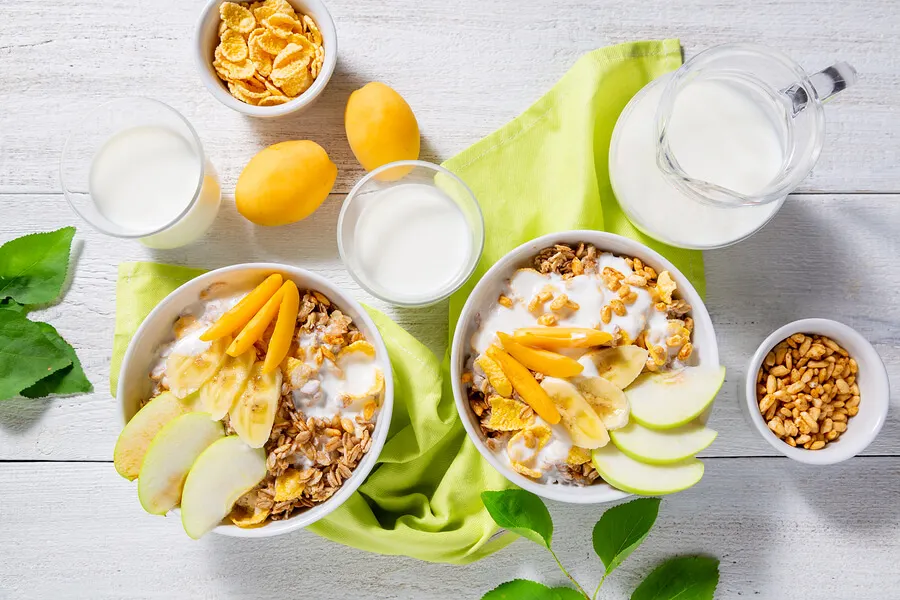 Desayuna a diario para tener una vida más sana.