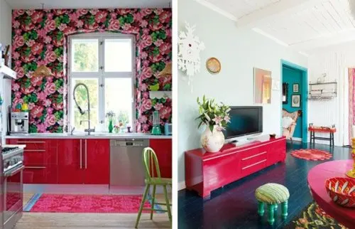 El estilo Kitsch es el opuesto del minimalismo.