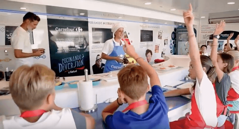 La Caravana de la Salud de Carrefour.