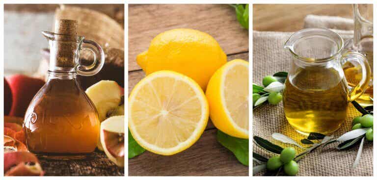Limón, aceite de oliva y vinagre de manzana: un remedio ideal para los cálculos renales