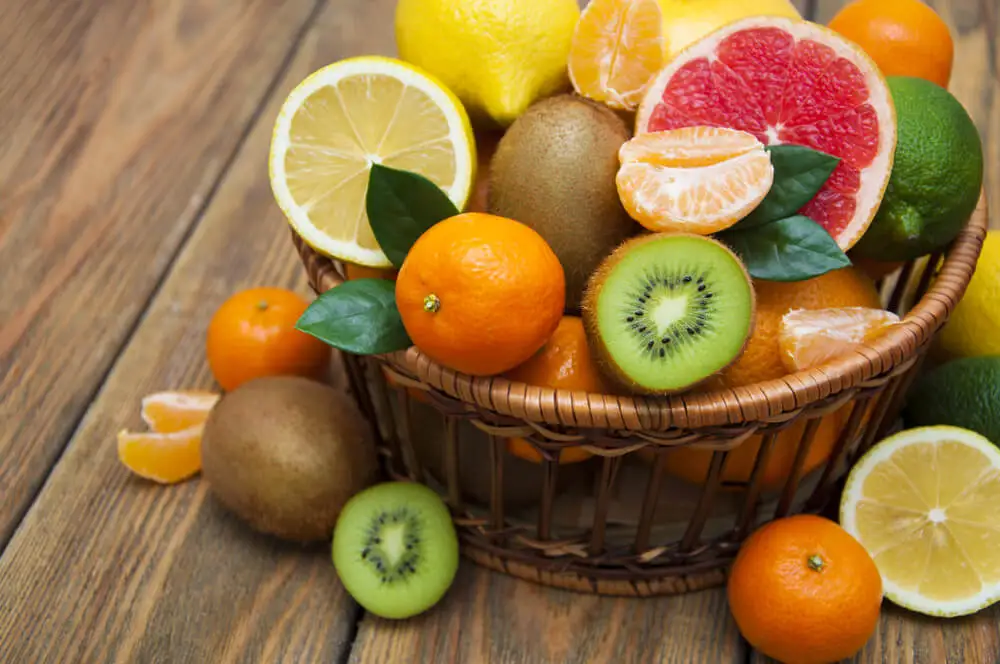 Schaal met fruit