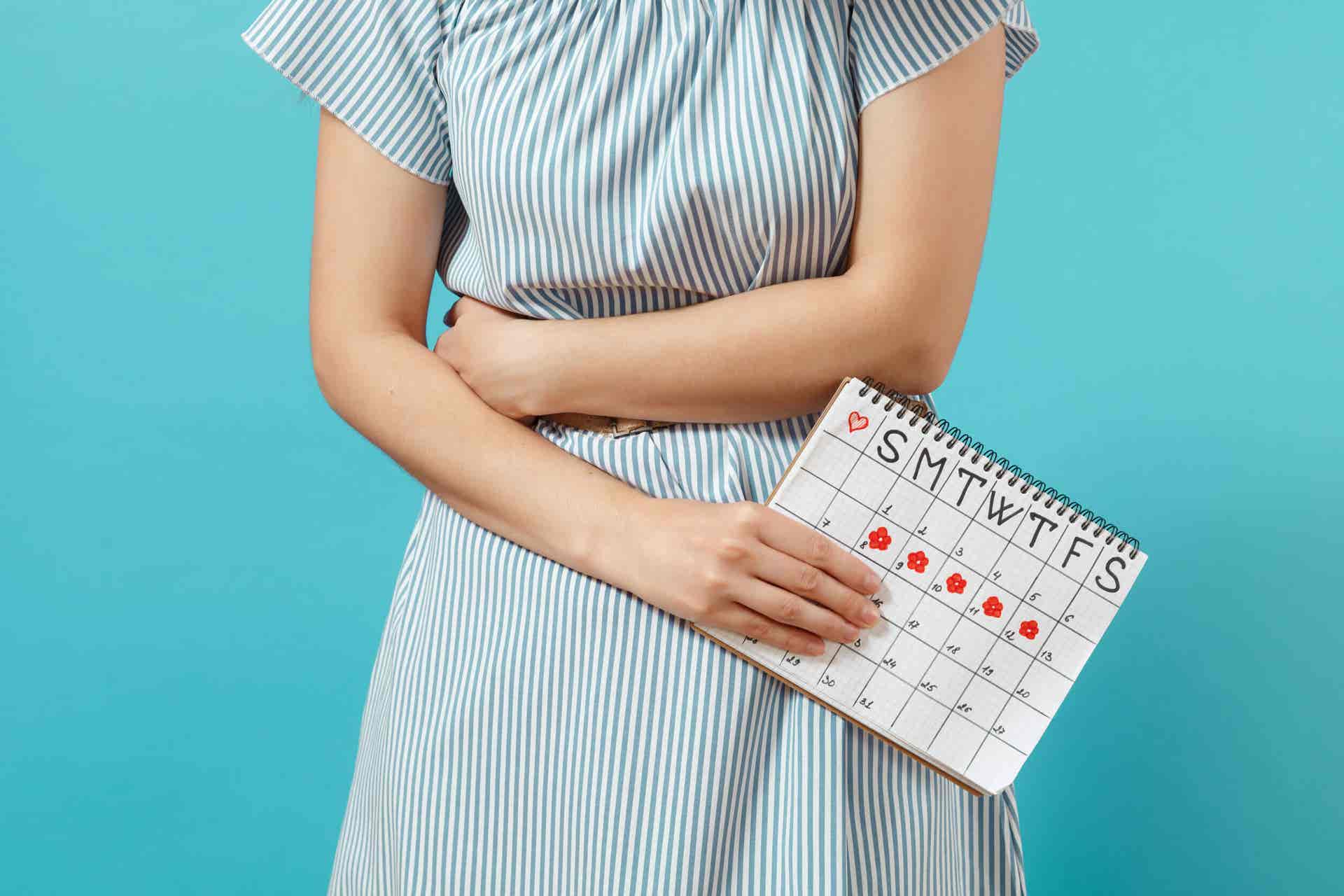 Brauner vaginaler Ausfluss - Menstruation