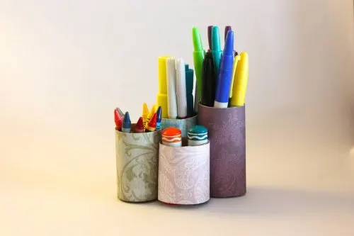 Portalápices caseros