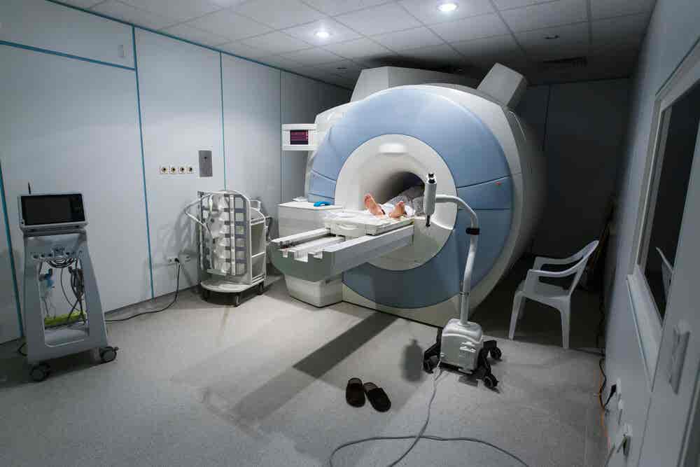 An MRI scan.