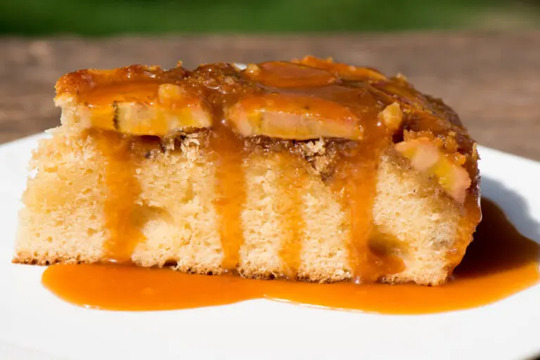 Exquisita torta de plátano, miel y canela, no te quedes sin probarla