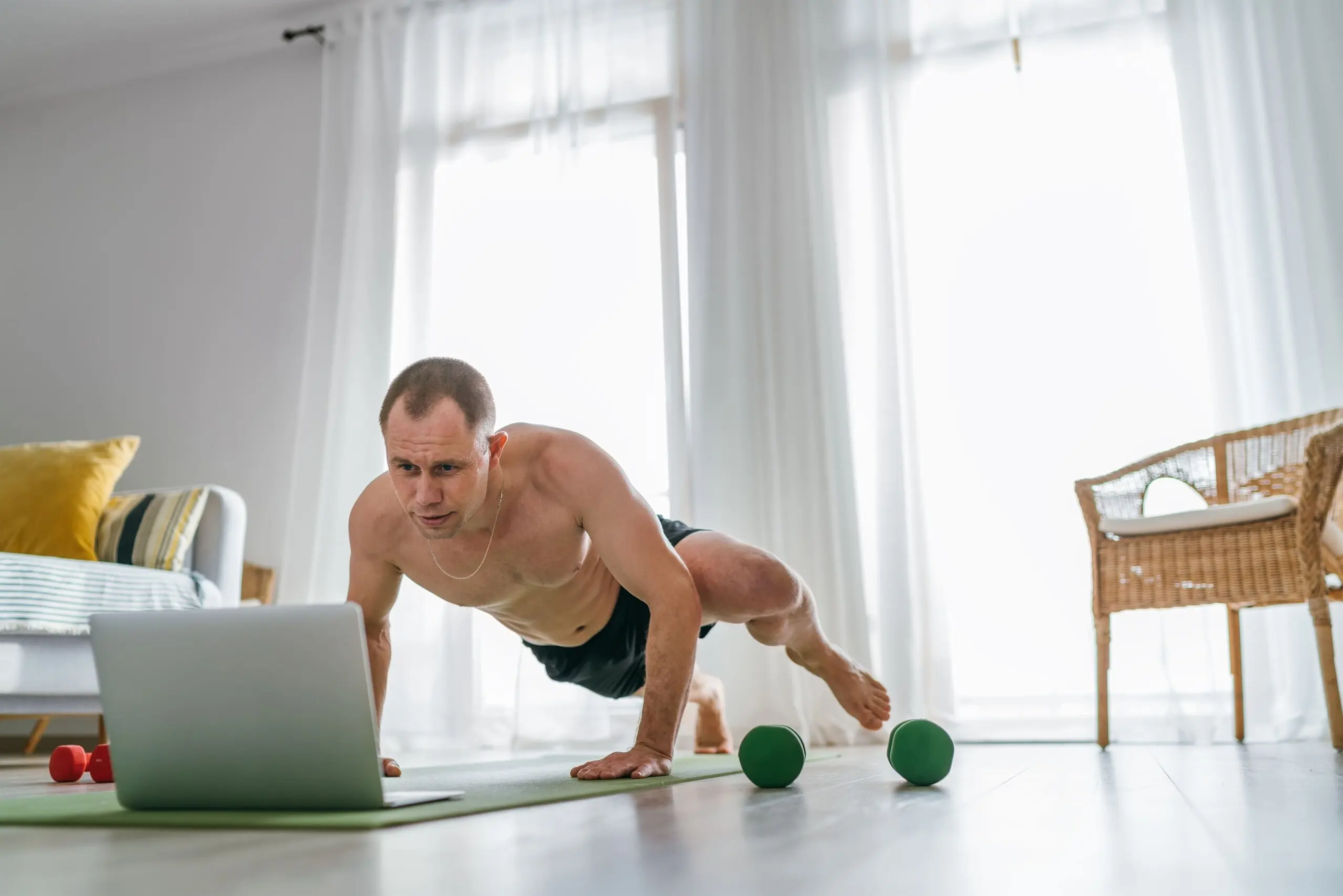 Spiderman push ups