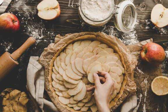 4 recetas caseras de tarta de manzana
