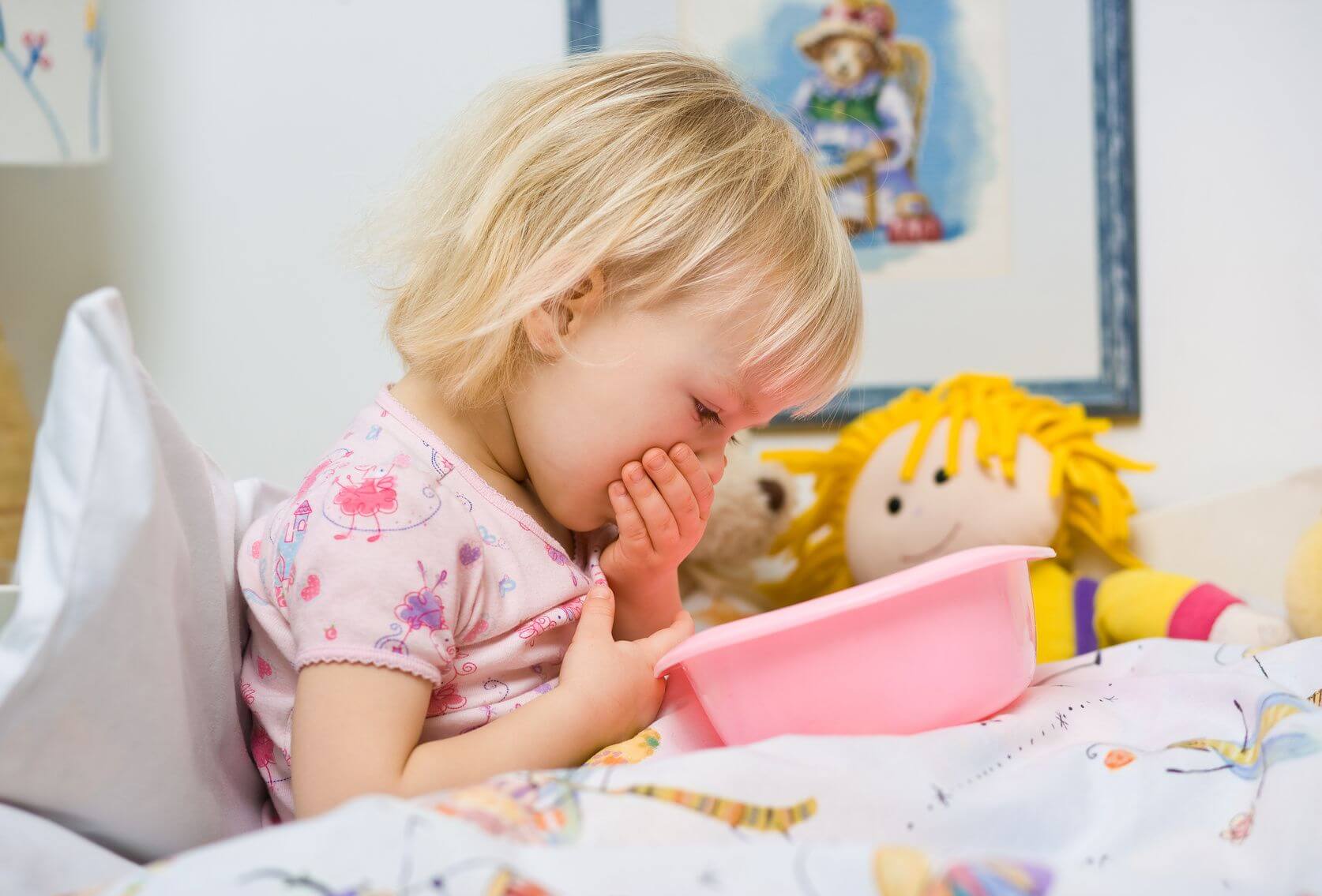 Los vómitos frecuentes en niños tienen varias causas