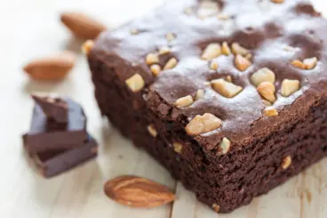 2 recetas para hacer un brownie sin gluten
