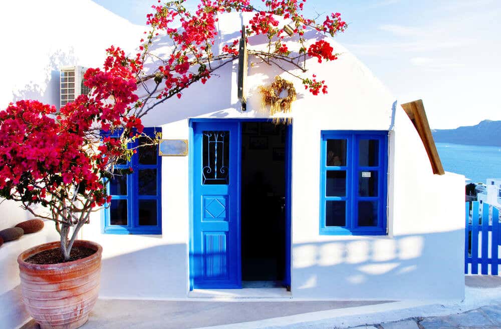 Casa en estilo griego