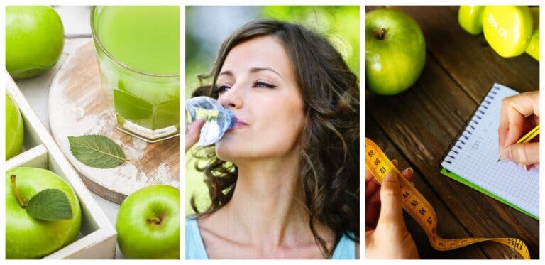 La dieta de la manzana para reducir el abdomen