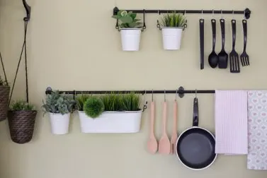 4 maneras de hacer un estante de cocina