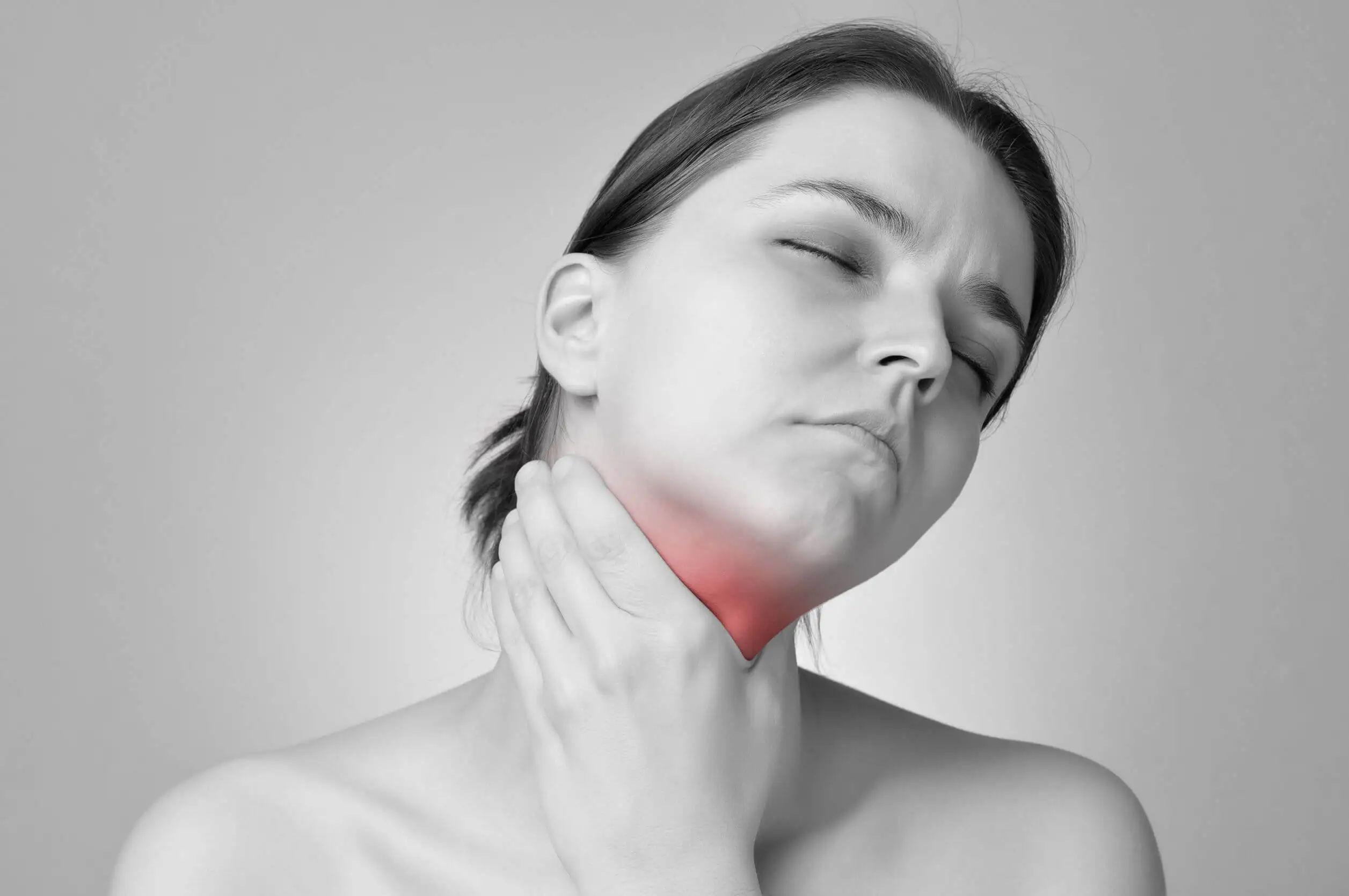El dolor de garganta por estrés es real