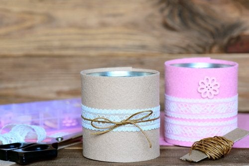 3 formas de hacer un organizador con latas recicladas