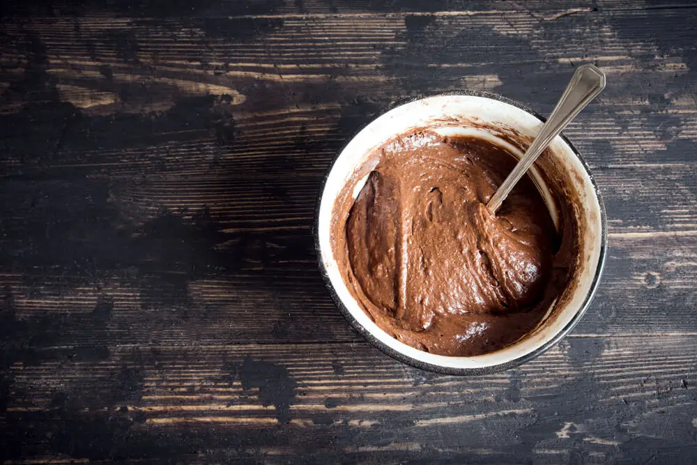 Leckere Brownies aus der Mikrowelle - der Teig