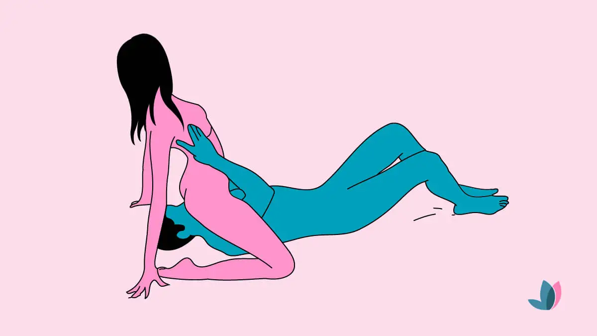 Postura la sentada facial.
