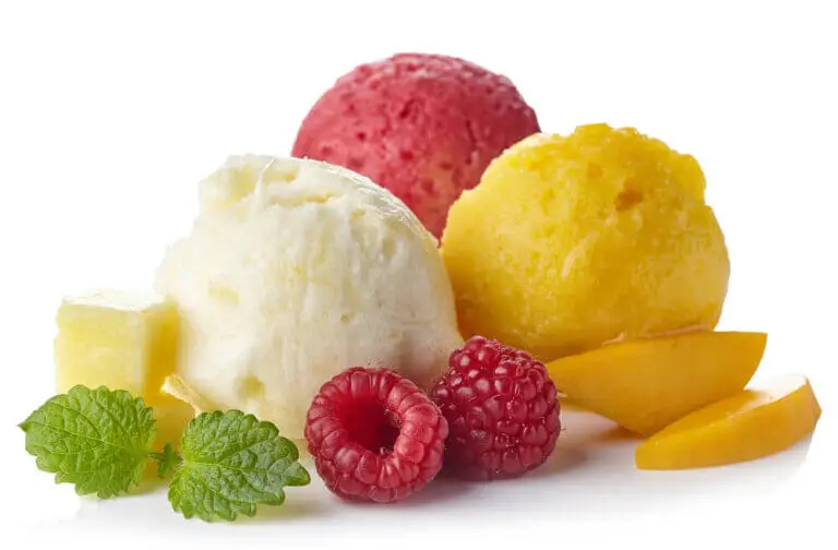 3 sorbetes de fruta para disfrutar los días de calor