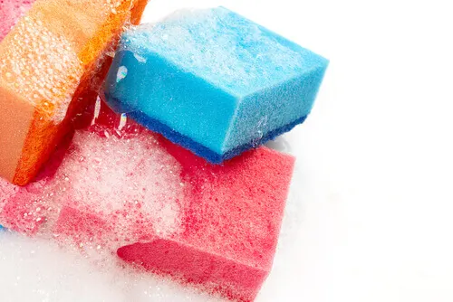 Esponjas para la ducha.