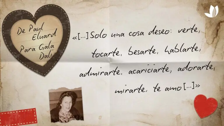 Carta de Paul Éluard a Gala Dalí