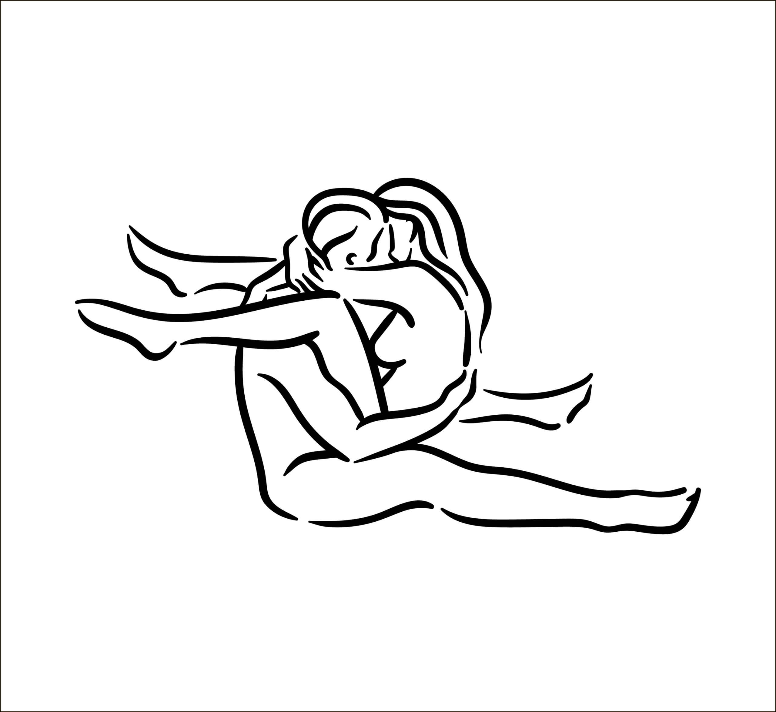 Acróbata pose sexual