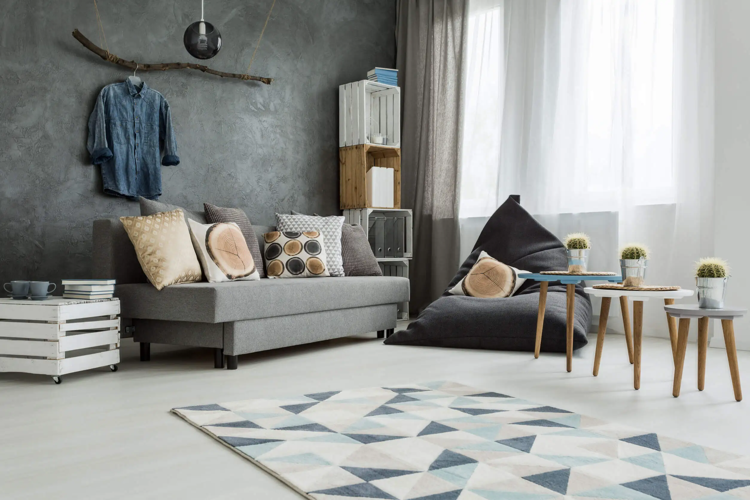 "Cozy" Deko - gemütliches Wohnzimmer