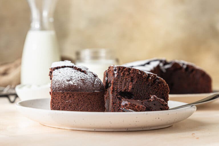 Brownies av sjokolade og gluten