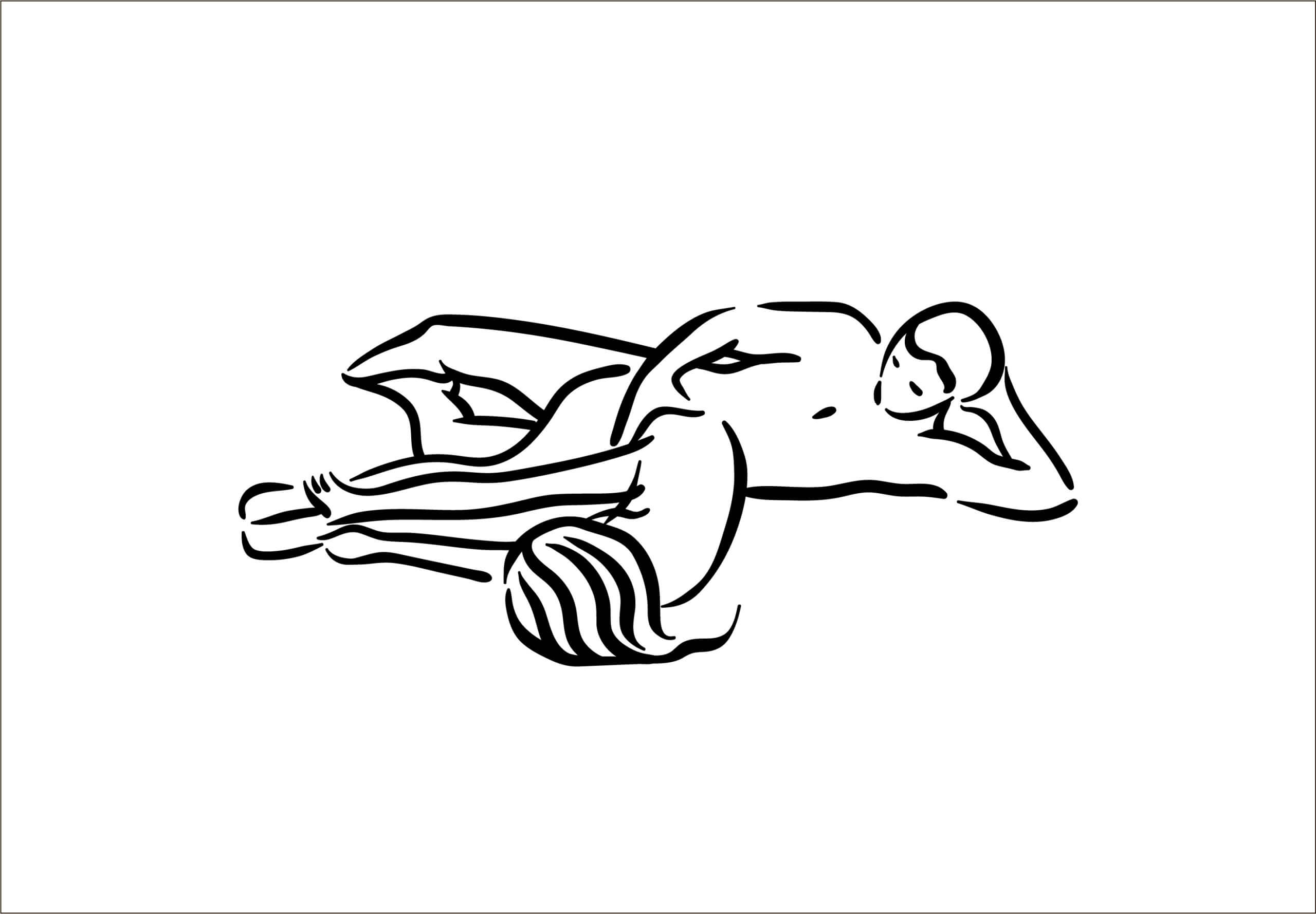 Cuchara con espalda arqueada sexo