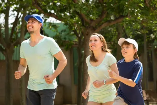 Hacer deporte en familia