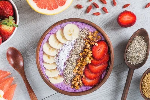 Los smoothie bowls son muy nutritivos.