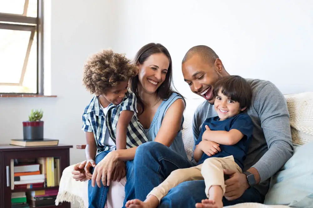 Familia feliz
