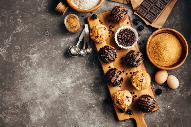5 recetas de sanos y sabrosos muffins